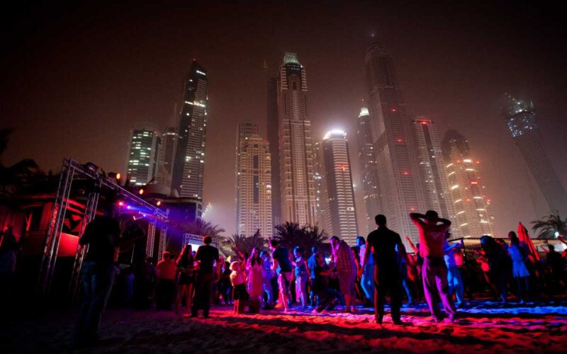Nightlife Scene in Dubai